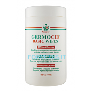 SALVIETTE DISINFETTANTI PER SUPERFICI GERMOCID BASIC WIPES